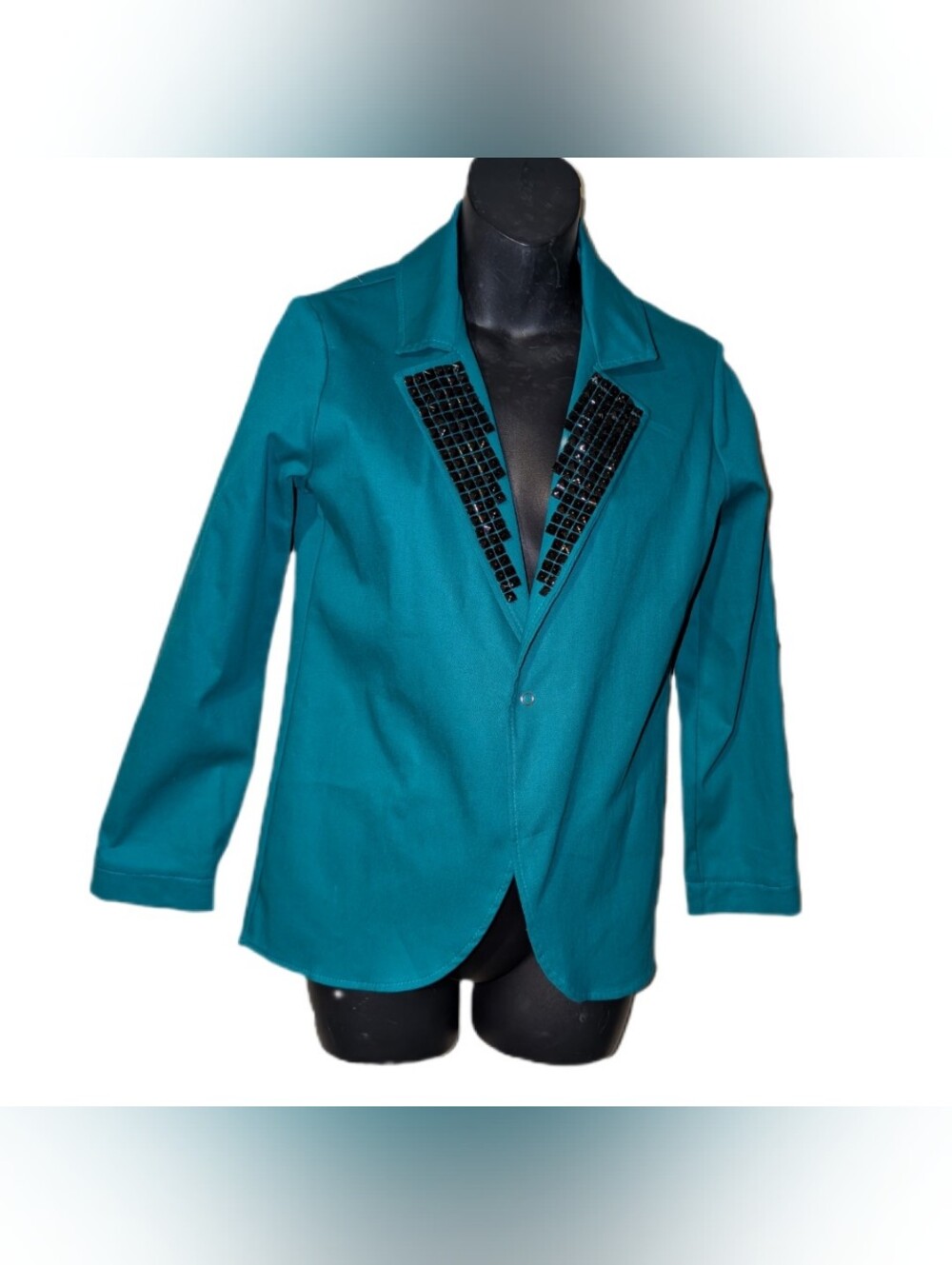 Vintage Retro Studded Blazer SMALL